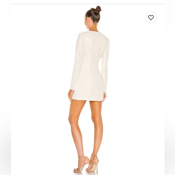 NWOT SAU LEE AUDREY DRESS IN IVORY - Picture 2 of 9